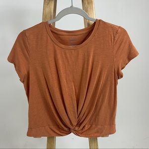 American Eagle Tied Tee Shirt